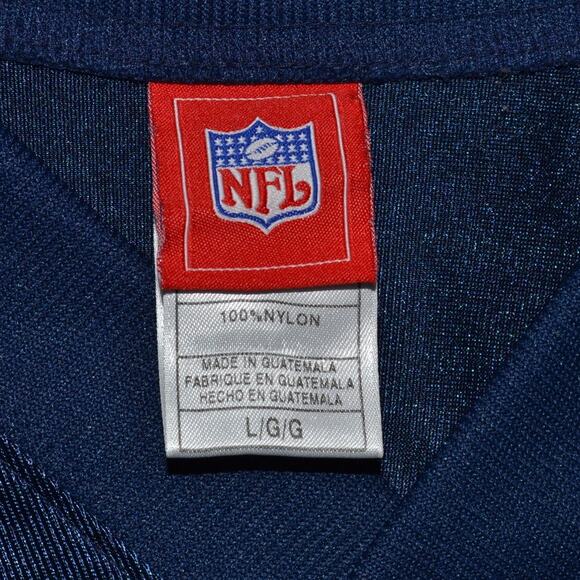 Vintage NWT Y2K NFL Players Patriots New England 81 Johnson Size L - Picture 4 of 5